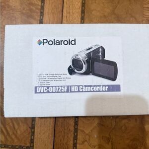 Polaroid DVC-00725F HD Camcorder - Black